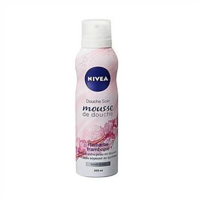 فوم شستشوی صورت و بدن نیوا مخصوص خانم ها 200میلی لیتر nivea