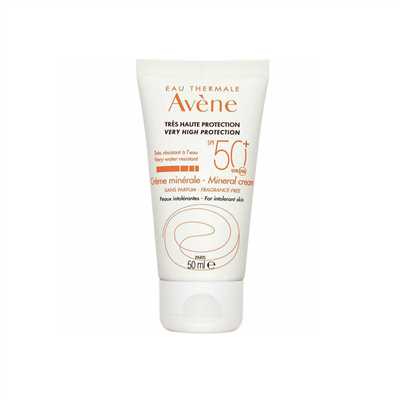 کرم ضد آفتاب رنگی مینرال اون Avene حجم 50 میلی لیتر